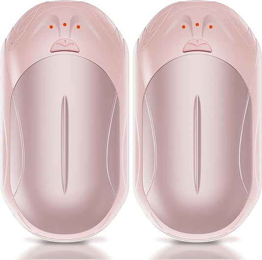 AI Hand Warmers Rechargeable 2 Pack, AI Smart Chips Electric Hand Warmers, 20Hrs Long Safe Heat, Portable Pocket Heater, Gifts for Christmas, Outdoor, Hunting, Golf, Camping Accessories