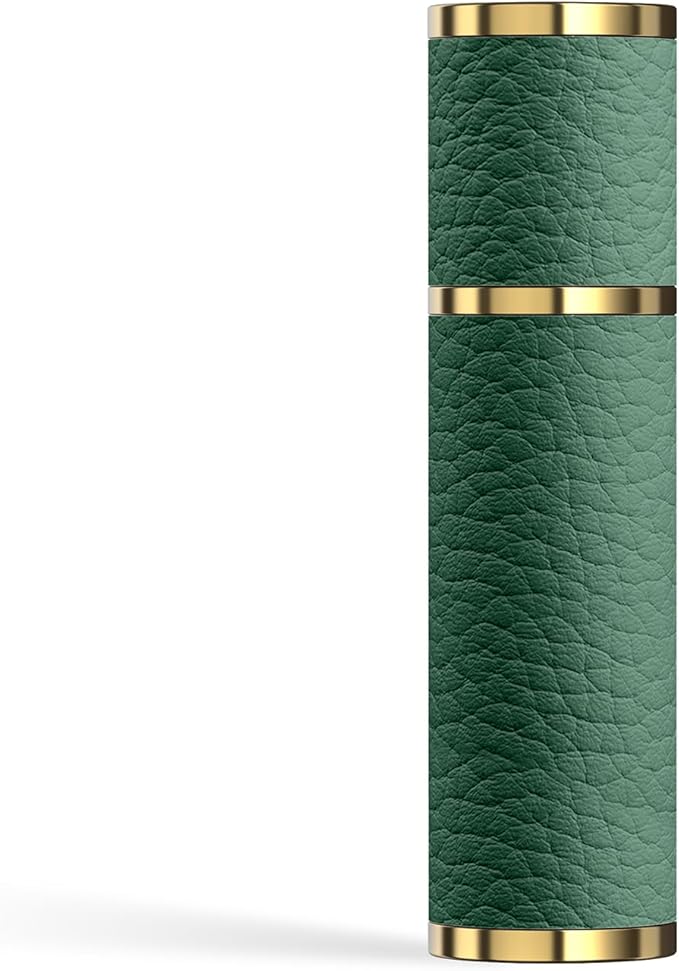 Travel Perfume Bottle Refillable, 5ml Perfume Atomizer, Portable Size Cologne Sprayer, Mini Empty Fragrance Spray Bottle (Green)