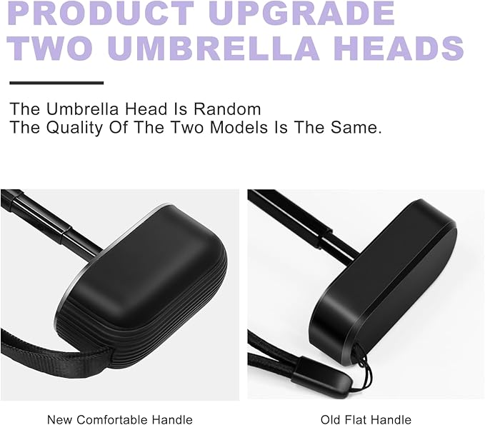 Mini Umbrella - Compact, Waterproof Travel Umbrella for Light Rain, Suitable for Women's Purse and Pocket