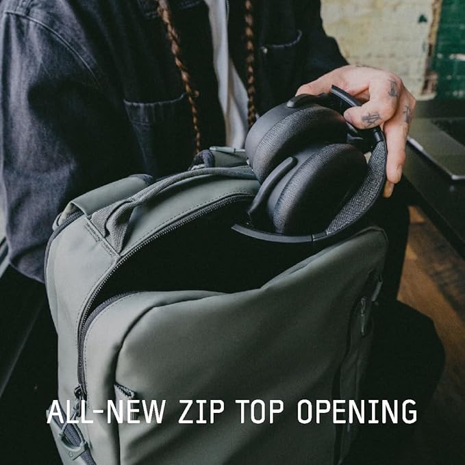 WANDRD PRVKE Zip 31L V4 Camera Backpack – Weatherproof Travel Bag with Laptop Sleeve, Expandable Rolltop and Quick Side Access