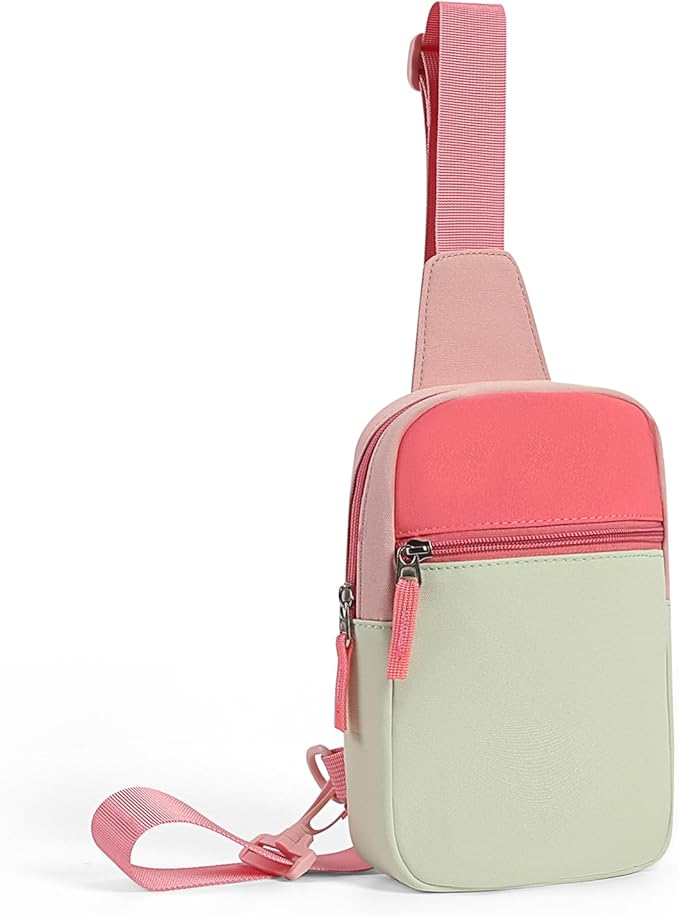 Birthday Gifts for 8 9 10 11 12 Year Old Teens Girls Kids, Fanny Pack Crossbody Bag Sling Belt Bags Purse, Dorm Travel Essentials for Girls Fashion, Preppy Tween Teen Girl Gift Trendy Stuff