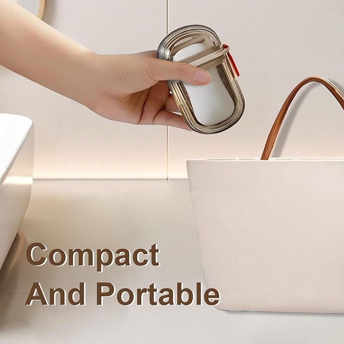Travel Soap Case Portable Set of 2 - Leakresistant and Waterproof Small Soap Containers with Lid for Bathroom, Shower, Gym, or Travel - Efficient Drainage Design Keeps Soap Dry and Secure