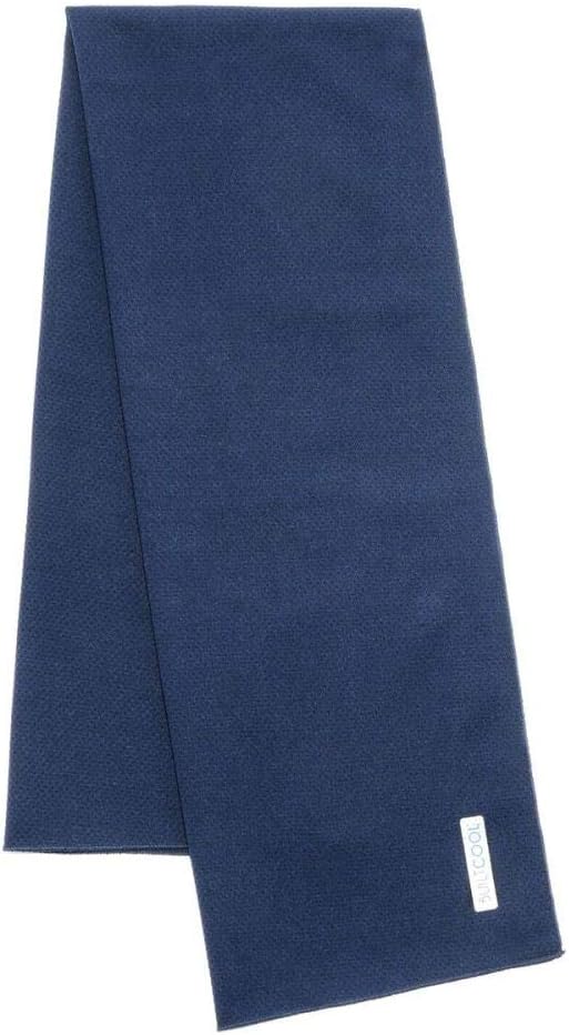 BUILTCOOL Adult Cooling Towel - Men & Women Chilly, Lightweight, Soft, Neck and Face Cooling Towel for Sport, Camping, Hunting, One Size, Navy, 1 Pack