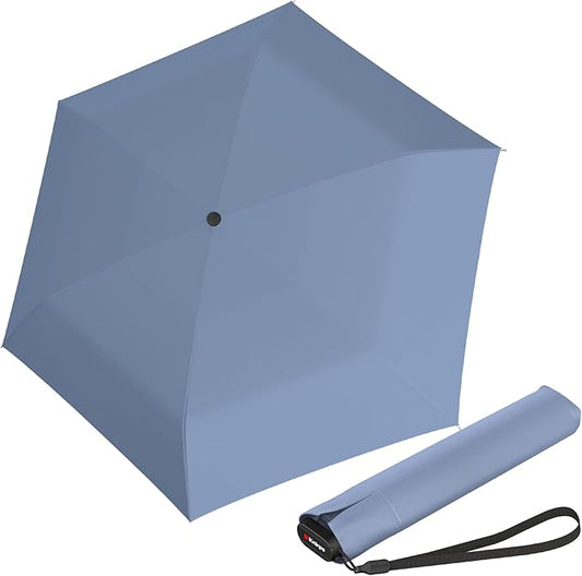 Knirps US.050 Ultra Light Pocket Size Manual Rain Umbrella with Carrying Case