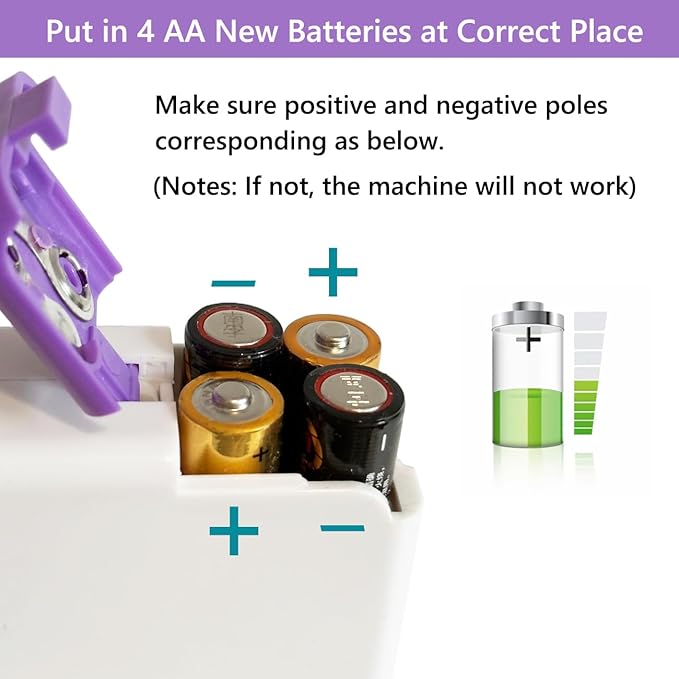 Handheld Sewing Machine for Beginners, Mini Sewing Machine for Quick Stitching with Sewing Kits Suitable for Home,Travel,DIY(Purple)