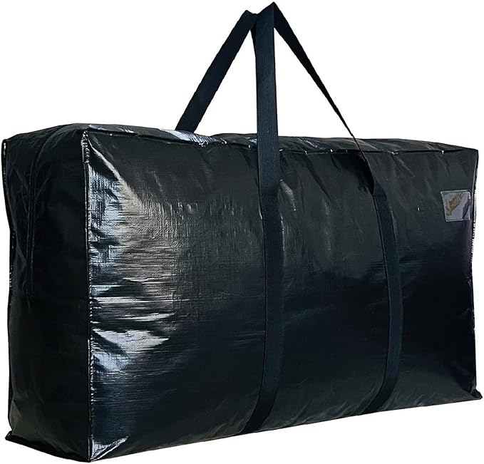 DoYiKe Extra Large Storage Duffle Bag with Zippers and Handles, Big Foldable Duffle Bag for Travel