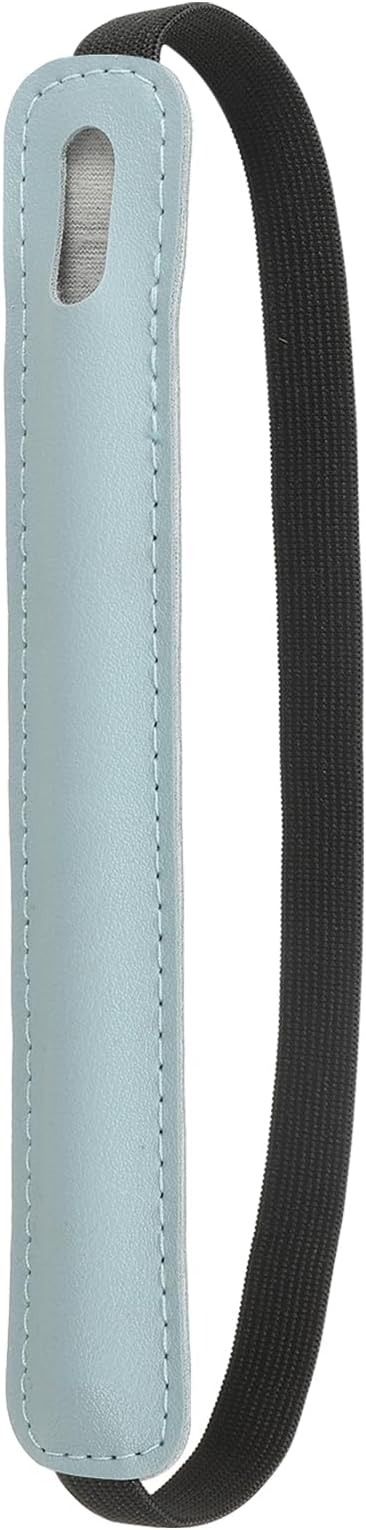 PATIKIL Stylus Holder for Tablet, Universal Pen Sleeve Retractable Stylus Pen Holder Elastic Pencil Pocket Case Protective Pouch for Tablet Case Notebook, Light Blue