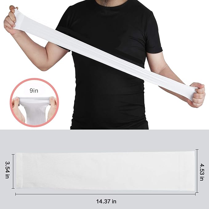 4-Pairs Arm Sleeves for Men and Women - Tattoo Cover Up - Cooling Sports Sleeve for Basketball Golf Football