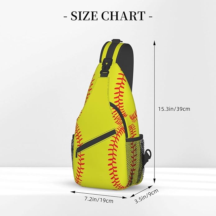 Sling Backpack Unisex Crossbody Chest Bag Shoulder Chest Bag For Women Men Hiking Travel