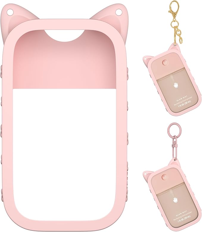 Sonnorel Silicone Case Compatible with Touchland Hand Sanitizer Spray (Fit for 1 FL OZ/30 mL Ver)