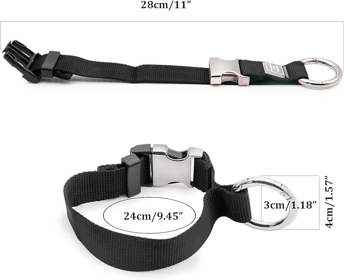 Add-A-Bag Luggage Strap Jacket Gripper, Luggage Straps Baggage Suitcase Belts Travel Accessories - Make Your Hands Free, Easy to Carry Your Extra Bags, Grey