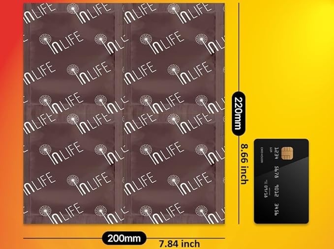 InLife Super Warmer for Lap and Body | All Natural & Safe, Instant Quick Heat, Easy & Comfort | Bigger & Wider Size, Air Activated, Single Use, Stable & Long-Lasting | Odorless, 1 Pack