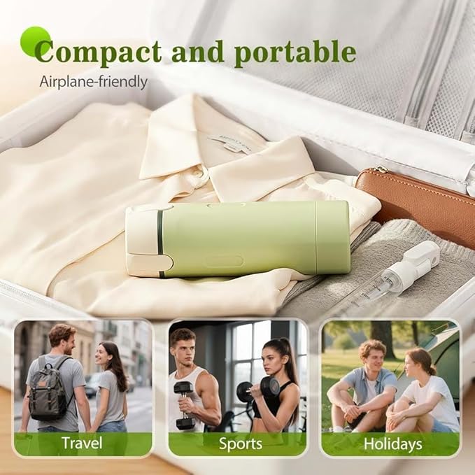 4-in-1 Travel Dispenser Bottle,4 Pack 30ML Travel Bottles for Toiletries, Leak Proof Travel Size Containers (White)