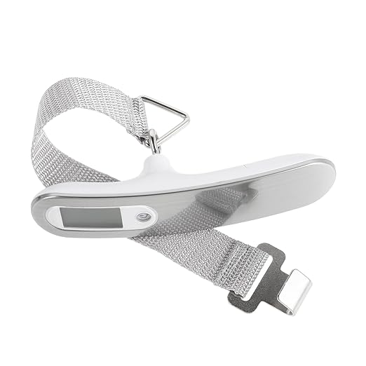 Didiseaon Mini Digital Scale for Luggage Portable Suitcase Scale 50kg Capacity Precise Easy to Use