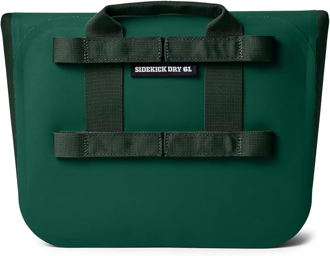 YETI Sidekick Dry 6L Gear Case, Black Forest Green