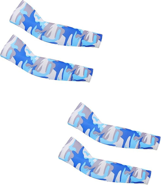 PFFY UV Protection Cooling Arm Sleeves for Men and Women UPF 50 Sun Sleeve