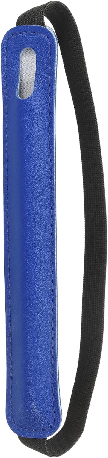 PATIKIL Stylus Holder for Tablet, Universal Pen Sleeve Retractable Stylus Pen Holder Elastic Pencil Pocket Case Protective Pouch for Tablet Case Notebook, Bright Blue