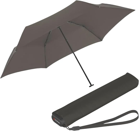 Knirps US.050 Ultra Light Pocket Size Manual Rain Umbrella with Carrying Case
