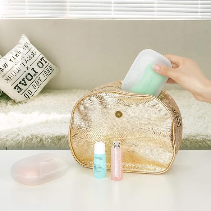 Travel Soap Holder Bar Soap Dish Shower Soap Saver Case Container Box for Bathroom Camping Gym Vonpri (Transparent 3pack)