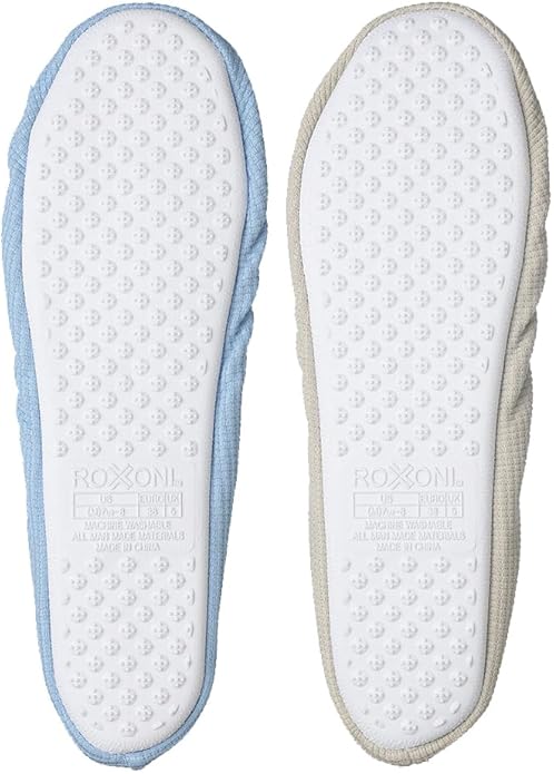 Women's Terry Classic Cotton & Velour Ballerina Slippers (Pack of 2)