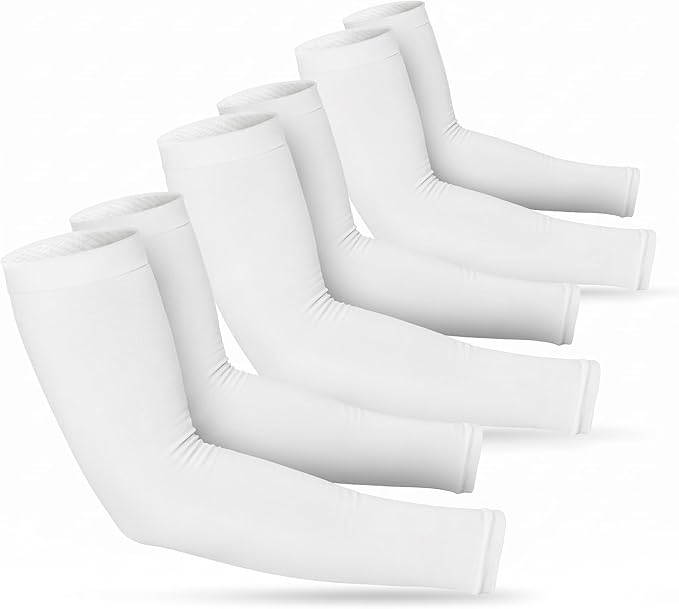 SportsTrail Cooling Arm Sleeves for Men & Women – Breathable, UV Sun Protection, Sports Arm Sleeves for Women, Men & Youth