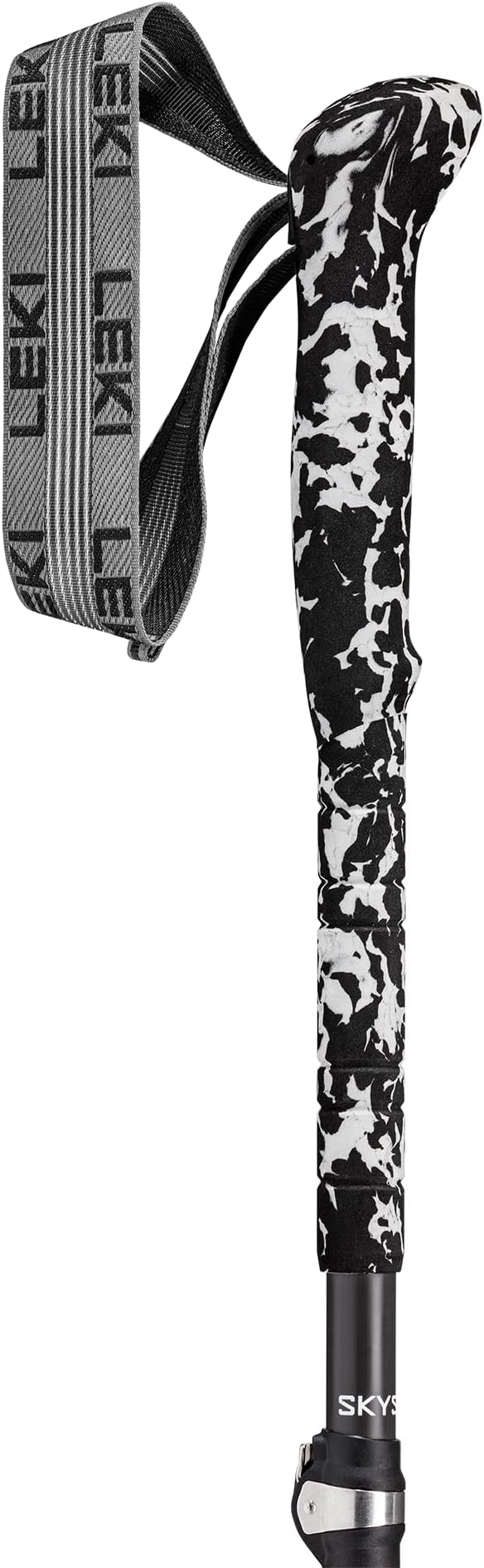 LEKI Skysolo FX.One Carbon Trekking Poles - Foldable Ultralight Walking Poles for Thru-Hiking, Fast-Packing, & Mountaineering