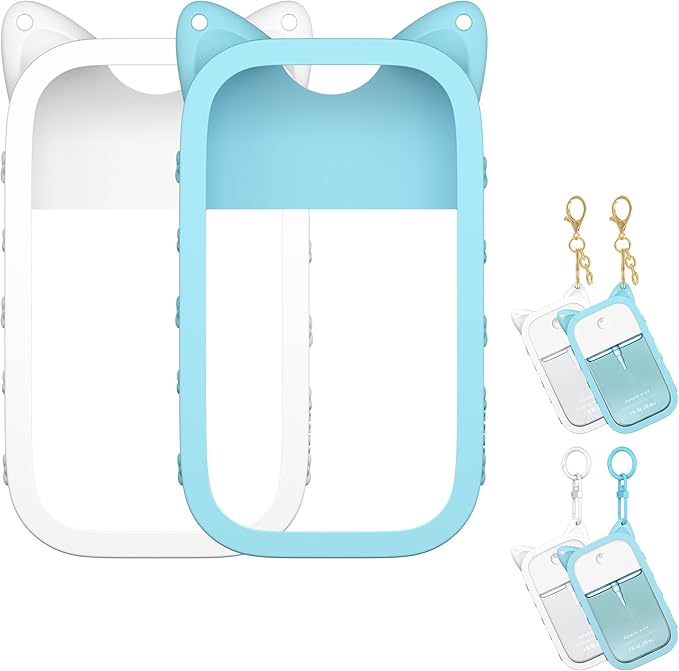 Sonnorel Silicone Case Compatible with Touchland Hand Sanitizer Spray (Fit for 1 FL OZ/30 mL Ver)