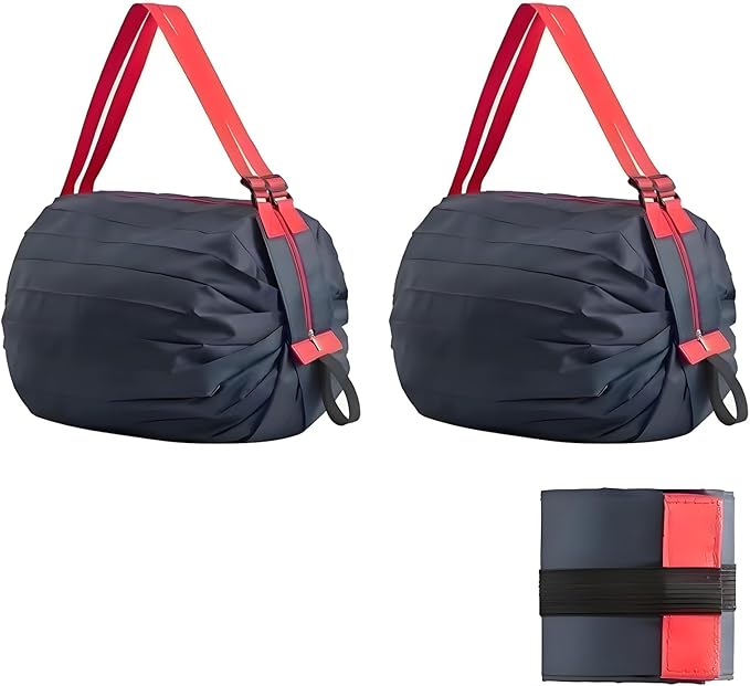 Compact Reusable Grocery Tote Bag – Lightweight, Foldable & Packable Shopping Bag for Travel