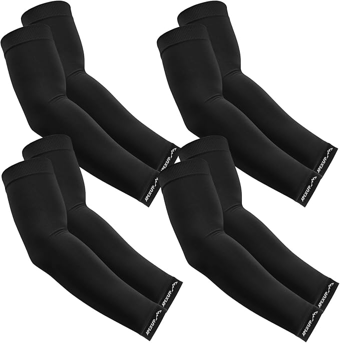 APEXUP Cooling Arm Sleeves for Men Women, UV Sun Protection UPF 50, Volleyball Arm Sleeves Compression Sleeves for Outdoor