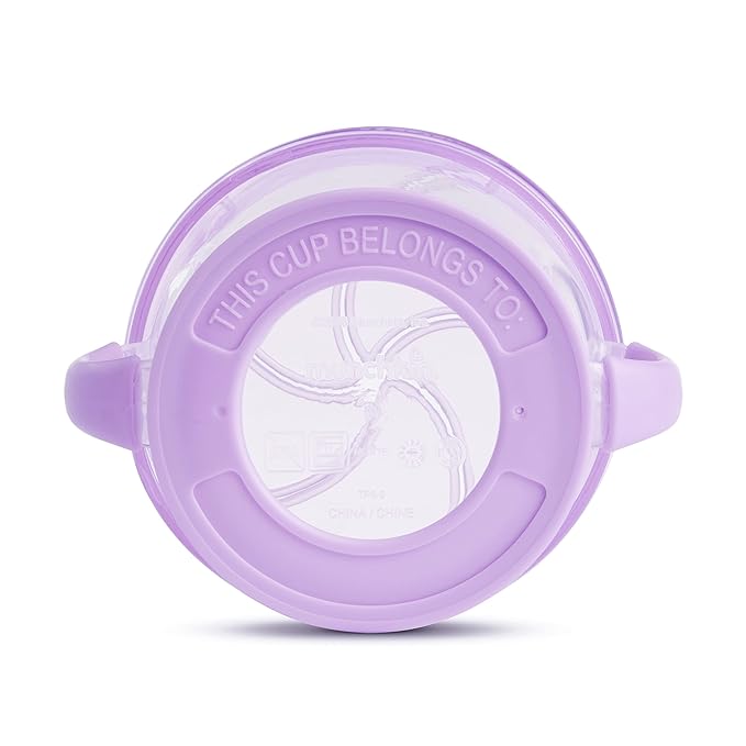 Munchkin Snack Catcher Toddler Snack Cups, No Spill, 2 Pack, Pink/Purple