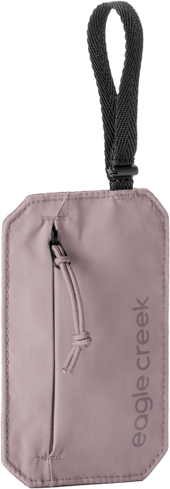 Eagle Creek Undercover RFID Hidden Pocket – Travel Security Pouch with RFID Blocking – Lightweight, Wear Under Clothing – Zippered Passport & Card Holder – Adjustable Strap – Orchid