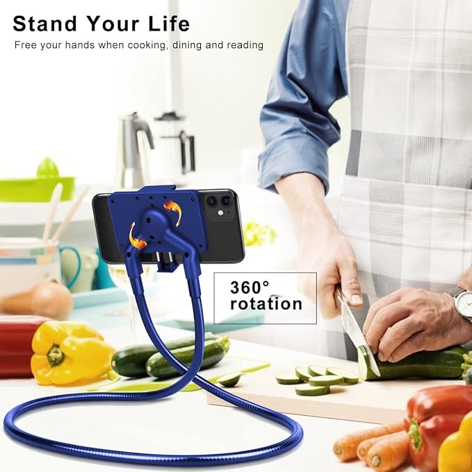 B-Land Cell Phone Holder, Universal Mobile Phone Stand, Lazy Bracket, DIY Flexible Mount Stand with Multiple Function
