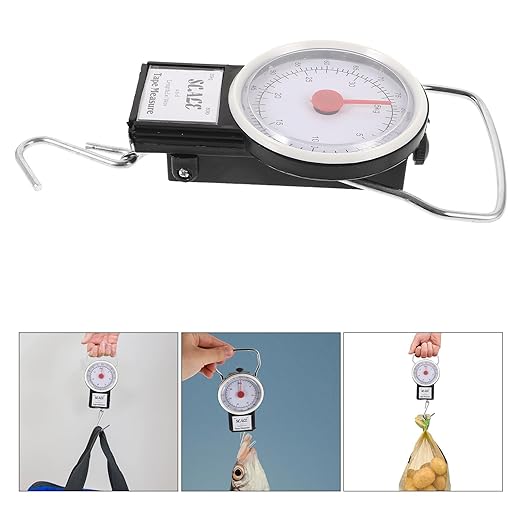 Portable Hanging Luggage Scale 35kg Heavy Duty Hook Weighing Scale Mini Portable for Travel and Outdoor Use