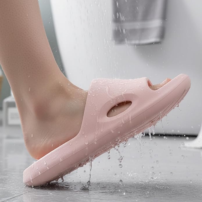 Shower Shoes Quick-Dry Non-Slip Bathroom Slippers for Men & Women,Quick-Dry Non-Slip, Home Slides Dorms, Gym, Pool, Spa, Camping, Beach