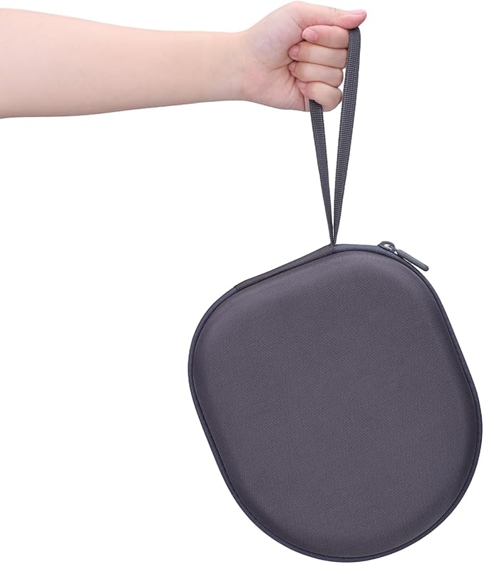 Headphone Headset Case Compatible with RORSOU C6/JBL/Anker/Sony/BERIBES/KVIDIO Wireless On-Ear Headphones, Dark Gray