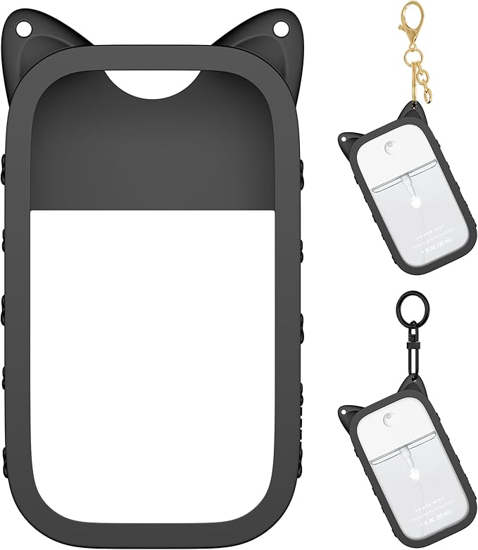 Sonnorel Silicone Case Compatible with Touchland Hand Sanitizer Spray (Fit for 1 FL OZ/30 mL Ver)