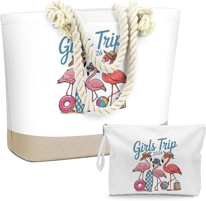 BELLOWDEER Beach Bags for Women, Wet Bag Cosmetic Bag for Beach Toiletries, Summer Travel Essentials, Gifts for Women