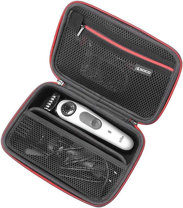 RLSOCO Case for Braun All-in-One Style Kit Series 3 3430/Series 5 5480/Seires 7 7410/Series 9 9440/BT3221/BT5260 & Compatible with Gillette Intimate Men’s Manscape Pubic Hair Trimmer and More