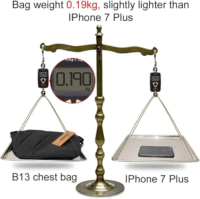 OSOCE Sling Bag for men, Anti Theft Crossbody bags for women | Water Resistant