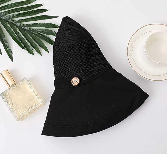 Summer Mesh Sun Hats for Women UV Protection Wide Brim Packable Beach Bucket Hat