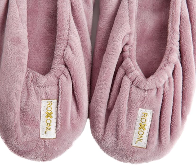 Women's Terry Classic Cotton & Velour Ballerina Slippers (Pack of 2)