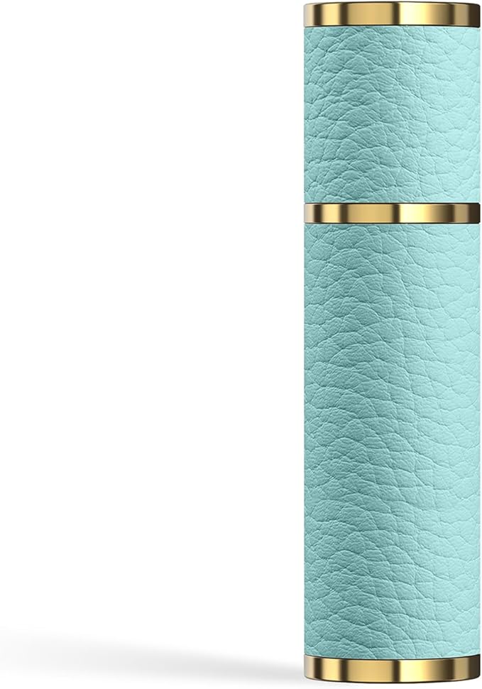 Travel Perfume Bottle Refillable, 5ml Perfume Atomizer, Portable Size Cologne Sprayer, Mini Empty Fragrance Spray Bottle (Blue)