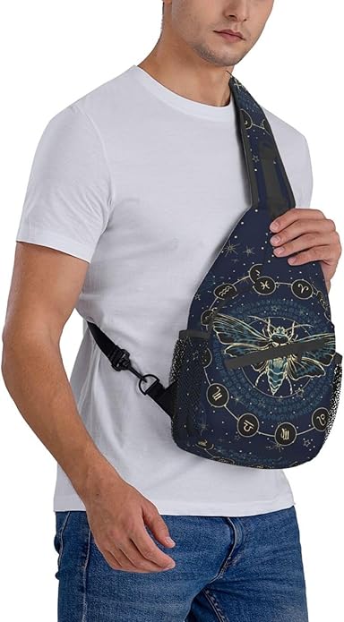 Sling Backpack Unisex Crossbody Chest Bag Shoulder Chest Bag For Women Men Hiking Travel