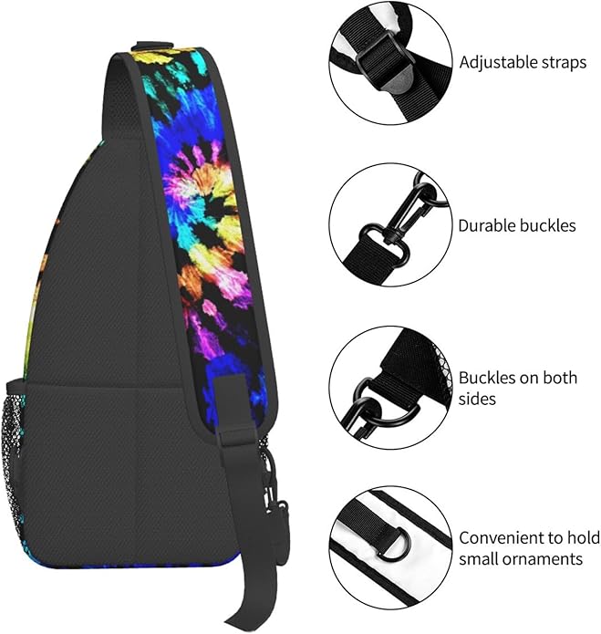 Sling Backpack Unisex Crossbody Chest Bag Shoulder Chest Bag For Women Men Hiking Travel