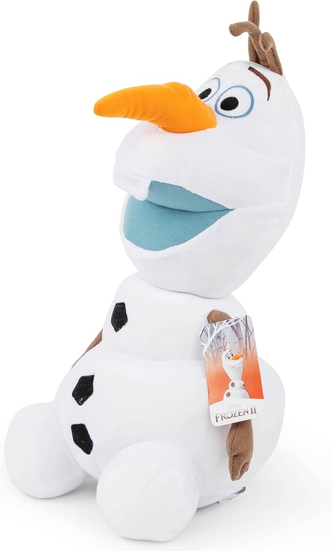 Jay Franco Plush Pillow Buddy Super Soft Polyester Microfiber| Disney Frozen 2 Olaf 17 inch (Official Disney Product)