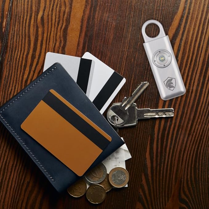 Personal Safety Alarm Rechargeable (Silver)