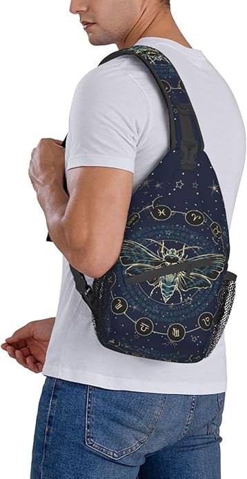 Sling Backpack Unisex Crossbody Chest Bag Shoulder Chest Bag For Women Men Hiking Travel
