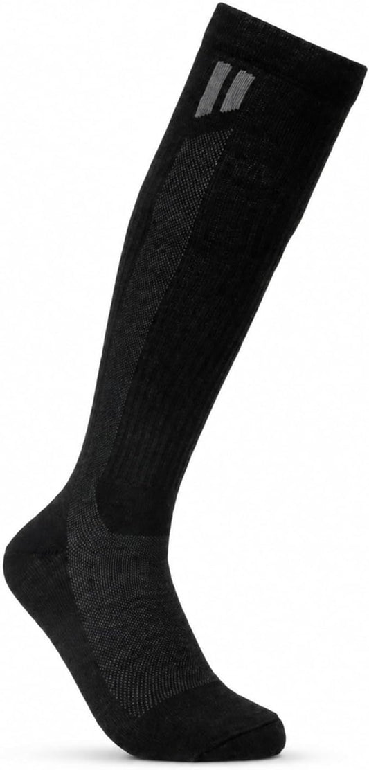 HOLLOW Alpaca Compression Socks for Women & Men Standard & Wide, 15-20 mmHg, Circulation Support, Moisture Wicking, Knee High