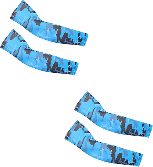 PFFY UV Protection Cooling Arm Sleeves for Men and Women UPF 50 Sun Sleeve