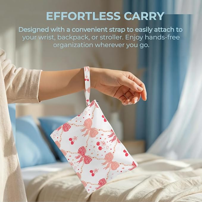 Fokongna Reusable Waterproof Wet Bags 4 Pack, Leak Resistant Dry Wet Separation Organizer for Swim Wear Beach Towels Gym Clothes Travel Essentials